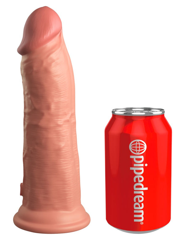 King Cock Elite 8" dubbele dichtheid - Huidskleur Licht - King Cock Elite - SKU: 5467120000