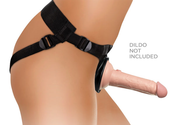 King Cock Elite Strap-on - Zwart - King Cock Elite - SKU: 5468870000