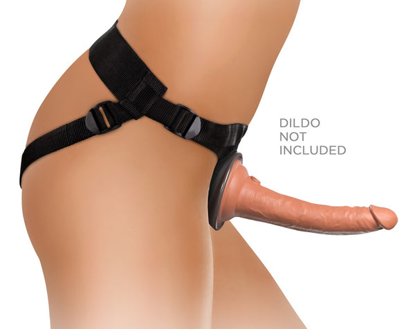 King Cock Elite Strap-on harnas - Zwart - King Cock Elite - SKU: 5468950000