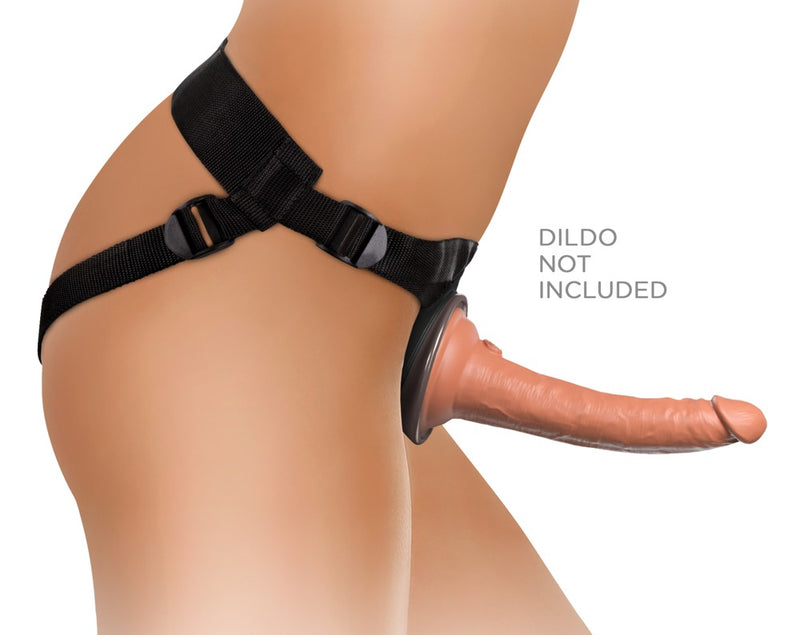 King Cock Elite Strap-on harnas - Zwart