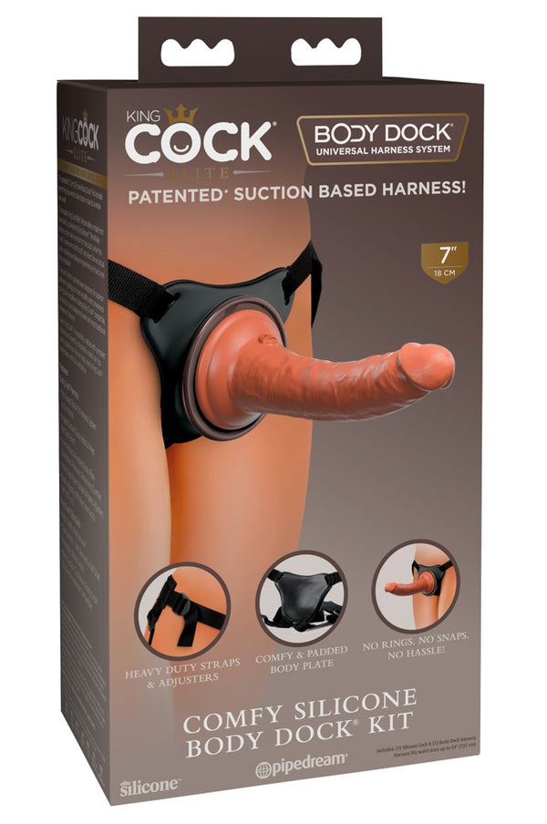 King Cock Elite Body dock - Huidskleur - King Cock Elite - SKU: 5469170000