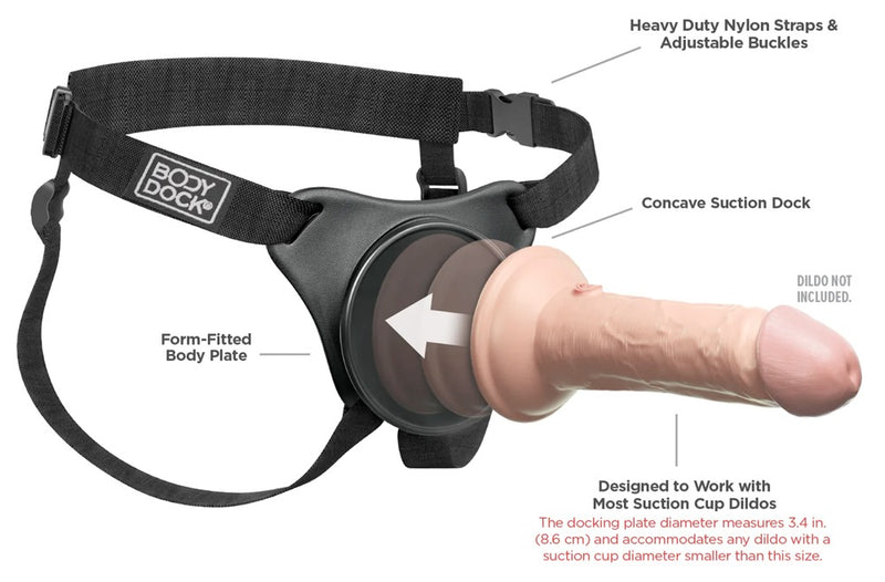 Body Dock Strap-on - Zwart