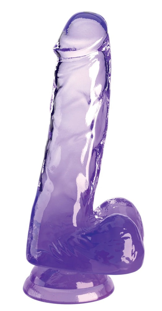 6" dildo met bal