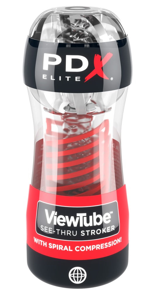 PDX Elite ViewTube 2 masturbator - Transparant - PDX Elite - SKU: 5472390000