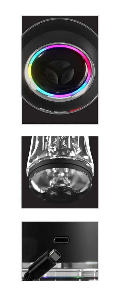 PDX Elite ViewTube Pro masturbator - Transparant - PDX Elite - SKU: 5472470000