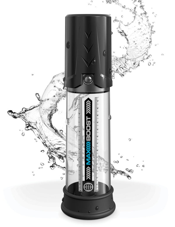 Pump Worx Max Boost penispomp - Zwart - Pump Worx - SKU: 5474250000