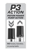 Pump Worx Max Boost penispomp - Zwart