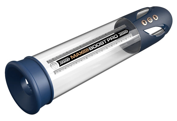 Pump Worx Max Boost Pro Flow penis pomp - Blauw - Pump Worx - SKU: 5474500000