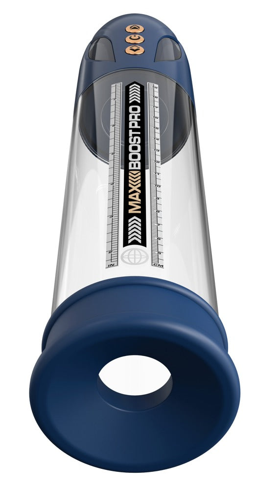 Pump Worx Max Boost Pro Flow penis pomp - Blauw - Pump Worx - SKU: 5474500000