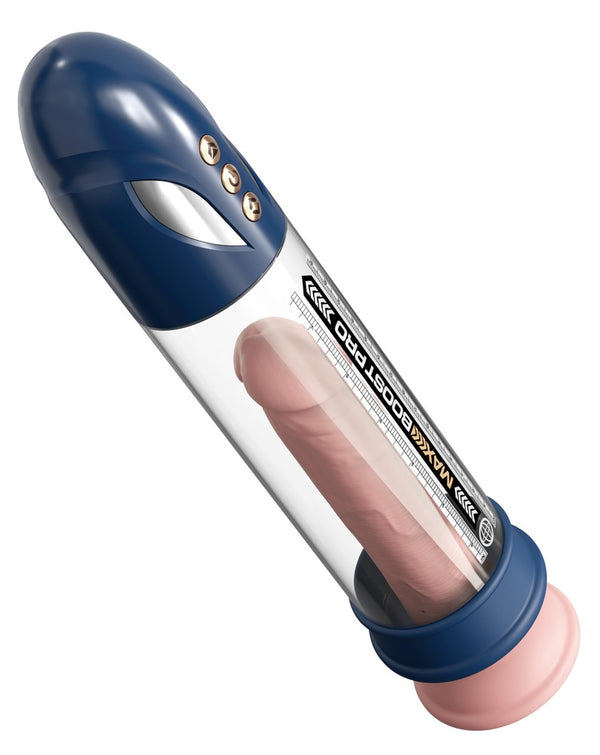 Pump Worx Max Boost Pro Flow penis pomp - Blauw - Pump Worx - SKU: 5474500000