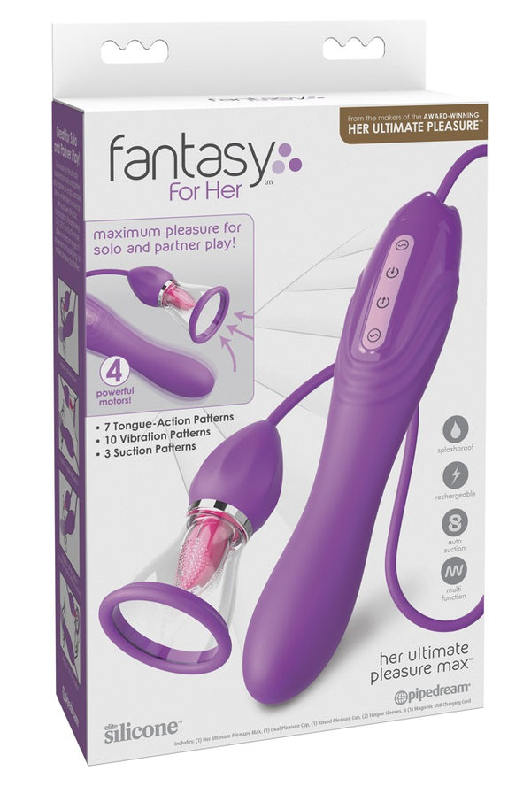 Fantasy For Her Her Ultimate Pleasure Max - Paars - Fantasy For Her - SKU: 5474680000