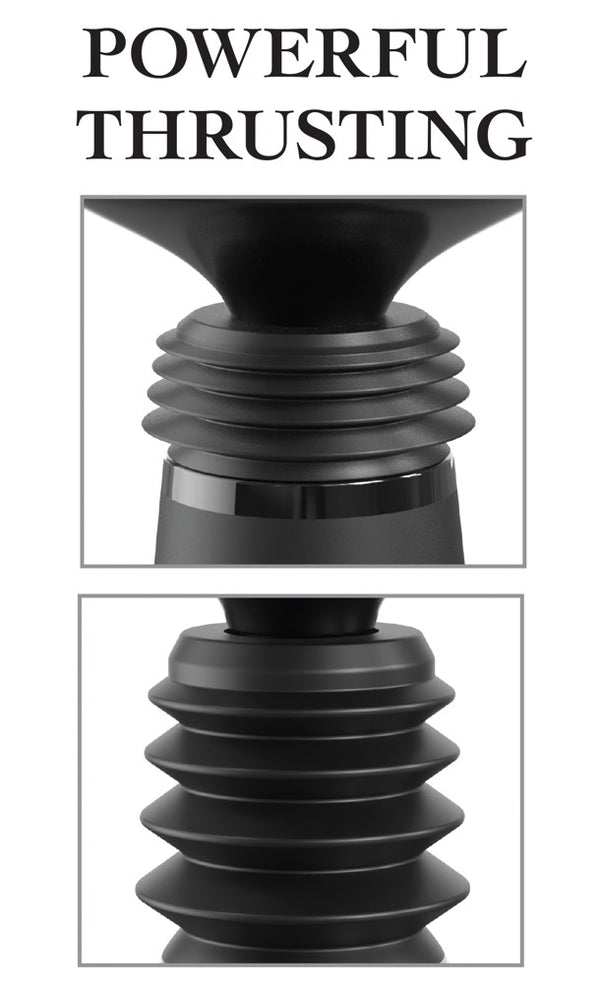 Fetish Fantasy Series Body Dock Thruster adapter - Zwart - Fetish Fantasy Series - SKU: 5476110000