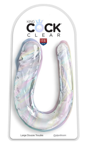 King Cock Clear Dildo - Transparant