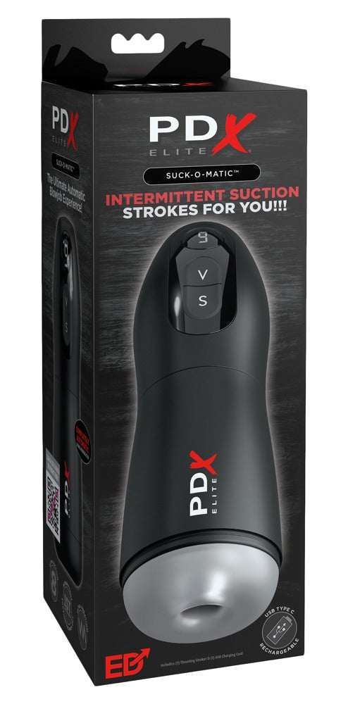 PDX Elite Suck-O-Matic pijpenmachine - Zwart - PDX Elite - SKU: 5476620000