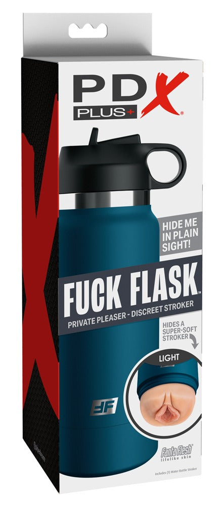 PDX Plus Fuck flask - Blauw