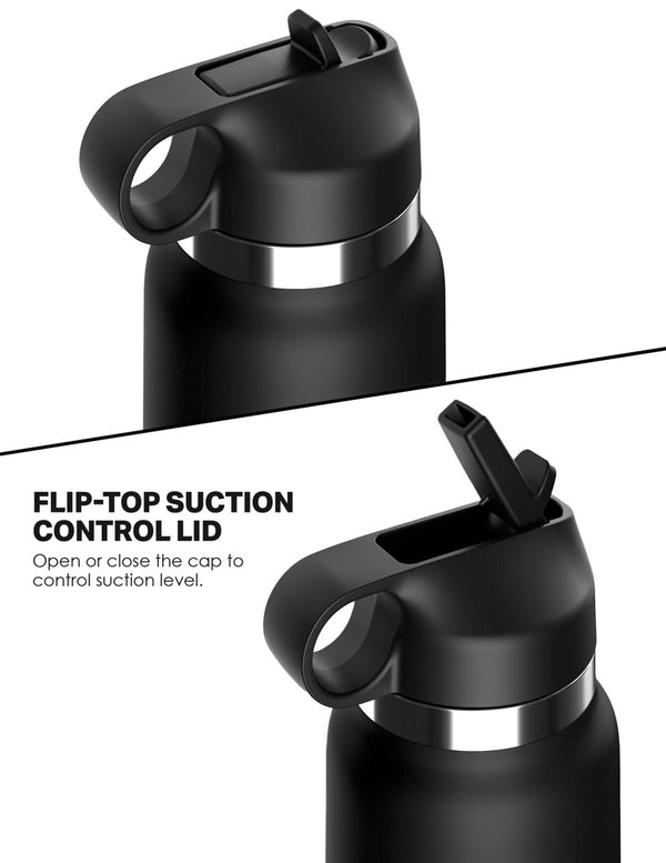 PDX Plus Fap Flask Thrill Seeker masturbator - Zwart - PDX Plus - SKU: 5477190000