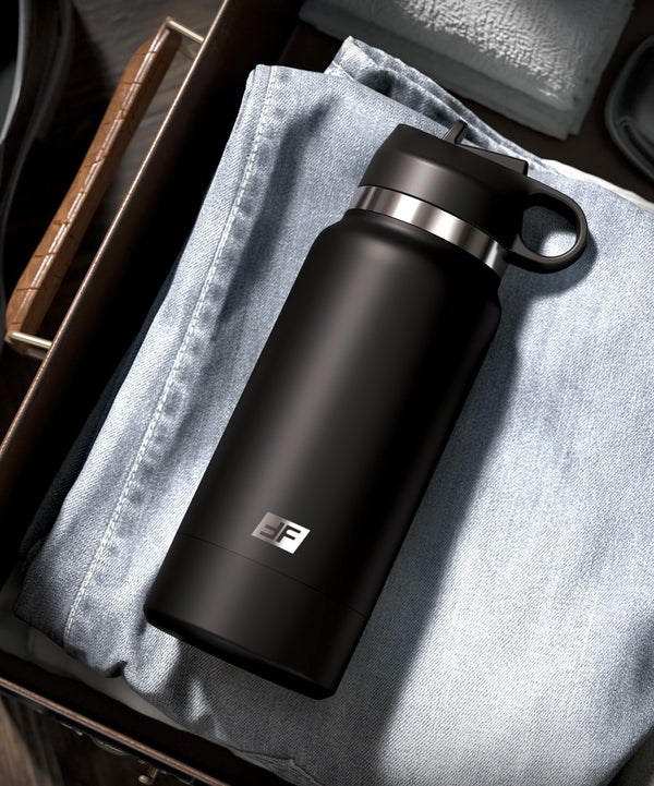 PDX Plus Fap Flask Thrill Seeker masturbator - Zwart - PDX Plus - SKU: 5477190000