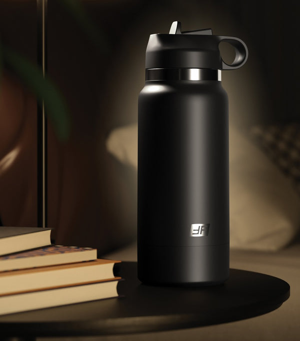 PDX Plus Fap Flask Thrill Seeker masturbator - Zwart - PDX Plus - SKU: 5477190000