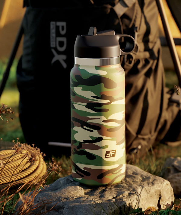 PDX Plus Fap Flask Happy Camper masturbator - Groen - PDX Plus - SKU: 5477270000
