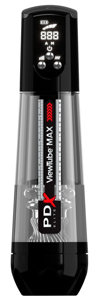 PDX Elite ViewTube MAX masturbator - Transparant - PDX Elite - SKU: 5477600000