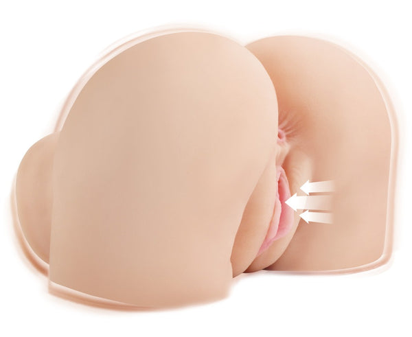 PDX Elite Trilkussen met zuigfunctie en vibratie - Huidskleur - PDX Elite - SKU: 5477780000