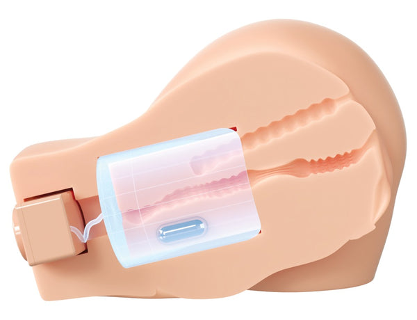 PDX Elite Trilkussen met zuigfunctie en vibratie - Huidskleur - PDX Elite - SKU: 5477780000