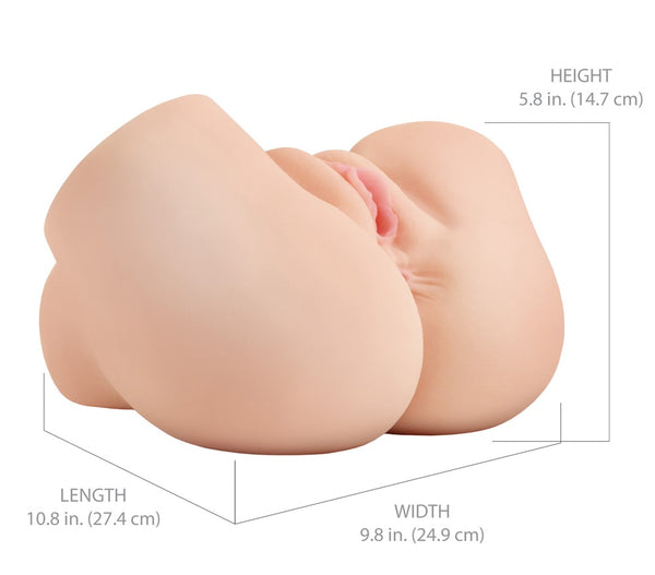 PDX Elite Trilkussen met zuigfunctie en vibratie - Huidskleur - PDX Elite - SKU: 5477780000