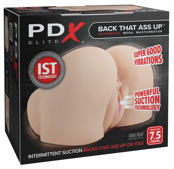 PDX Elite Trilkussen met zuigfunctie en vibratie - Huidskleur - PDX Elite - SKU: 5477780000