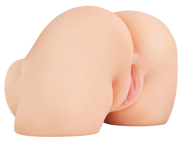 PDX Elite Trilkussen gebogen met penetratie - Huidskleur - PDX Elite - SKU: 5477860000