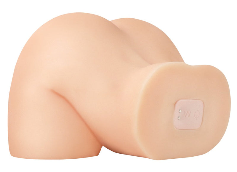 PDX Elite Trilkussen gebogen met penetratie - Huidskleur