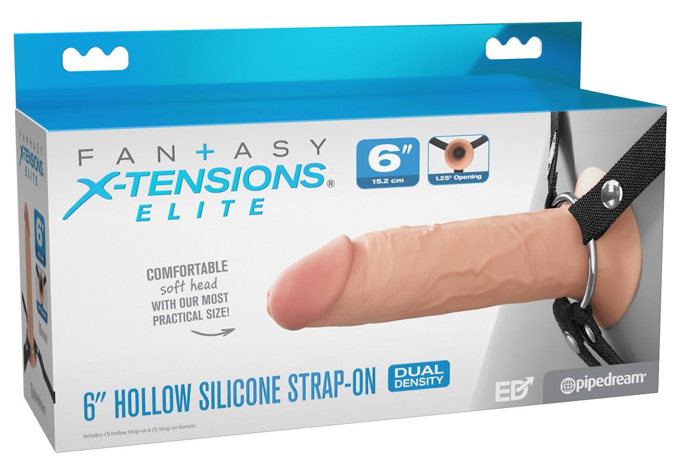 Holle siliconen strap-on
