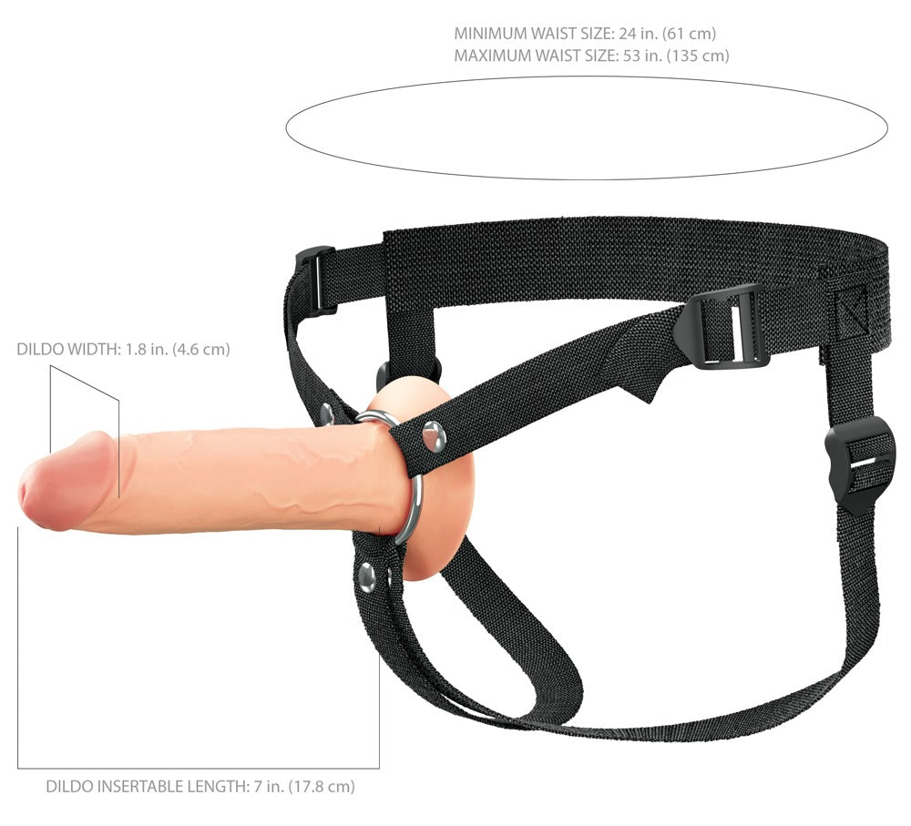 Holle siliconen strap-on