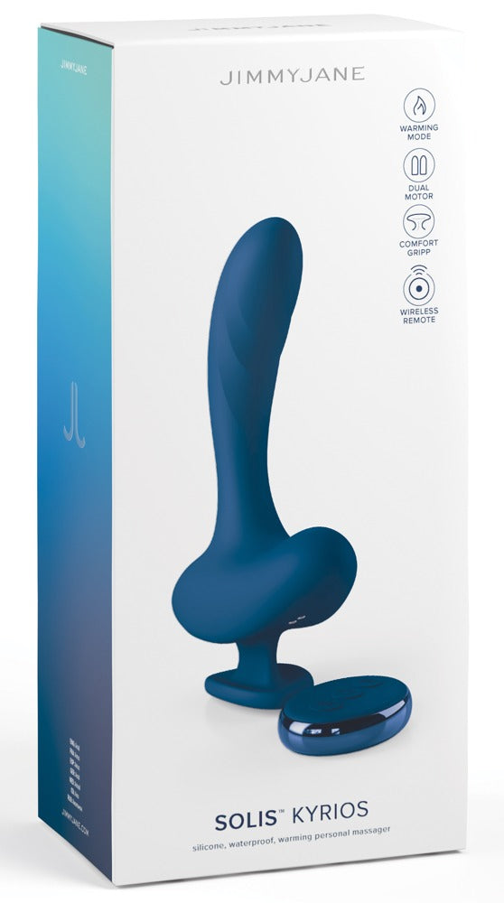 JimmyJane Solis Kyrios anale vibrator - Blauw - JimmyJane - SKU: 5479300000