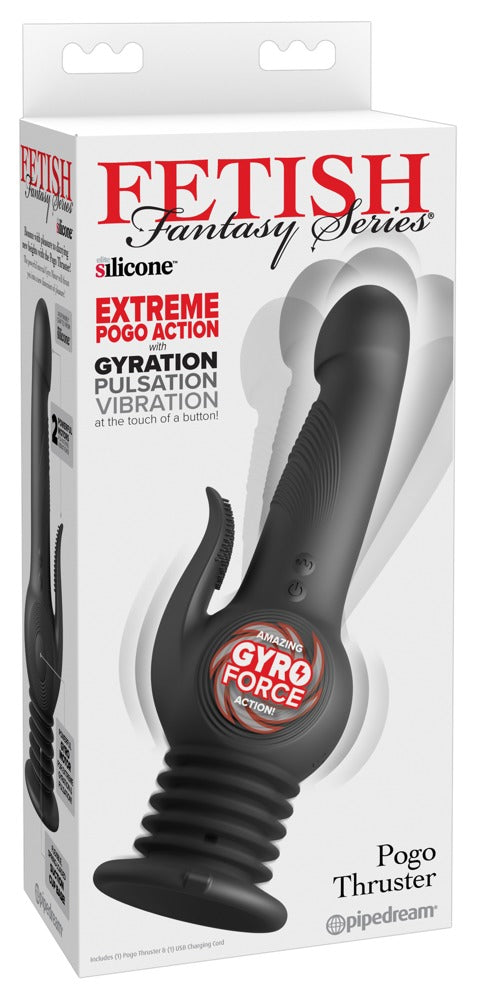 Fetish Fantasy Series Pogo boegschroef met gyromotor - Zwart - Fetish Fantasy Series - SKU: 5479560000