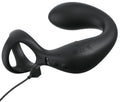 Anal Fantasy Elite Prostate vibrator met perineumstimulator & cockring - Zwart