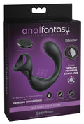 Anal Fantasy Elite Prostate vibrator met perineumstimulator & cockring - Zwart