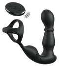 Anal Fantasy Elite Anaal vibrator met perineumstimulator & pikring - Zwart