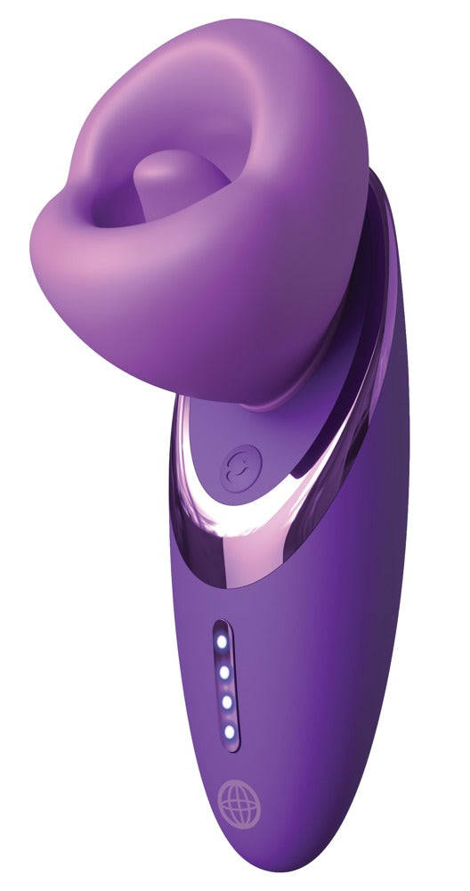 Fantasy For Her Zuigvibrator met liktong - Paars - Fantasy For Her - SKU: 5480300000