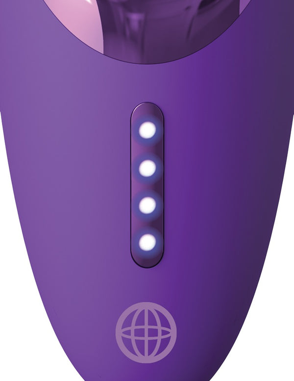 Fantasy For Her Zuigvibrator met liktong - Paars - Fantasy For Her - SKU: 5480300000