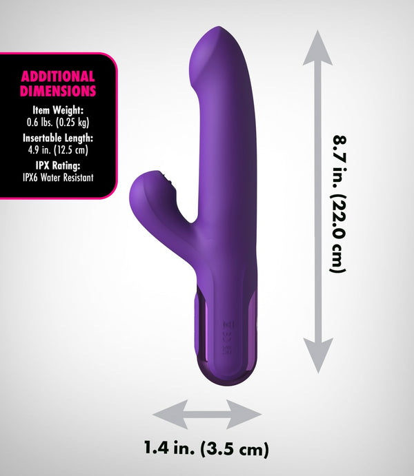 Fantasy For Her Super Sonix Thruster vibrator - Paars - Fantasy For Her - SKU: 5480490000