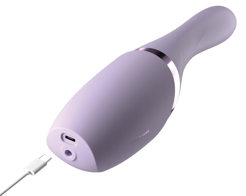 JimmyJane Vibrator met warming en 700 stoten - Paars