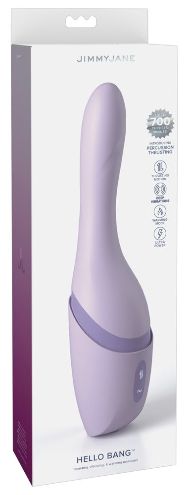 JimmyJane Vibrator met warming en 700 stoten - Paars - JimmyJane - SKU: 5480650000