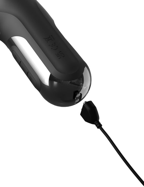 Fetish Fantasy Series Sonix Silicone Thruster - Zwart - Fetish Fantasy Series - SKU: 5480900000