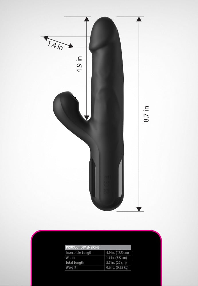 Fetish Fantasy Series Trilkussen met dubbele stimulatie - Zwart