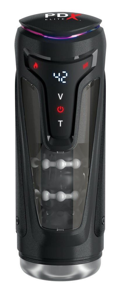 PDX Elite Moto-Bator Pro masturbator - Zwart - PDX Elite - SKU: 5481380000