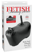 Fetish Fantasy Series Body opblaasbaar met zuignap - Zwart