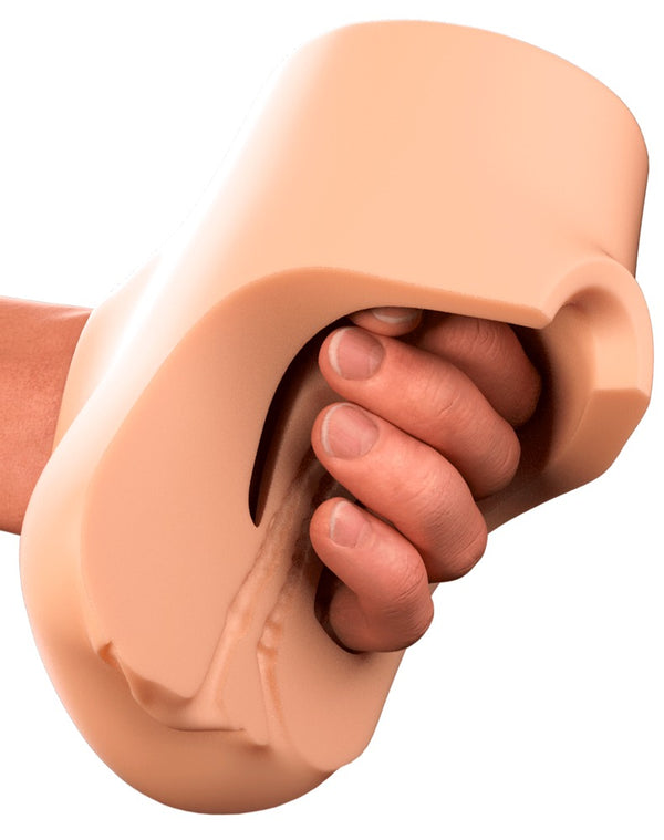 PDX Plus Vibrator met vagina/anus ontwerp - Huidskleur - PDX Plus - SKU: 5482600000