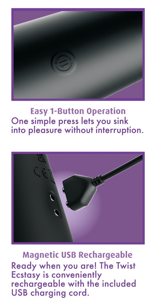 Anal Fantasy Elite Anale vibrator - Zwart