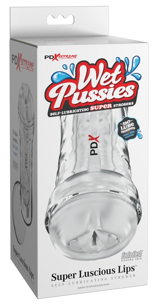 PDX Extreme Wet Pussies Super Luscious - Transparant - PDX Extreme - SKU: 5483400000