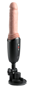 King Cock Plus stotende vibrator Thrusting Pro